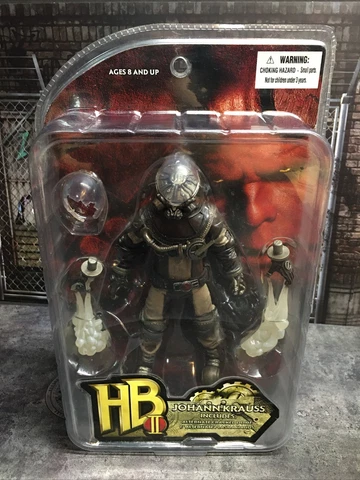 HELLBOY II  GOLDEN ARMY JOHANN KRAUSS 7 INCH FIGURE NEW IN VERY NICE BOX  2008 Cover
