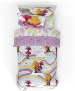 Trolls 3 "Band Together" Kids Reversible Bed Set-AB0CJCL5DPR2 - Picture 1 of 4