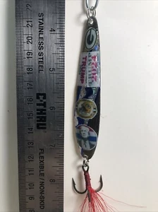 Fishing Lure , Donald Trump, Green Bay Packers, Spoon 4 Inches - Picture 1 of 5