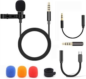 Microphone Lavalier for mobile phone and PC,iPhone, Android s mini microphones