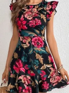 boho kleider damen mittel neu - Bild 1 von 3