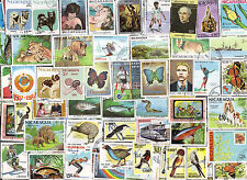 100 All Different NICARAGUA Stamps -  all large (J)