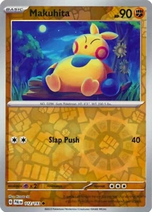 Reverse Holo Makuhita 112/193 Common S & V Paldea Evolved Pokemon TCG NM - Picture 1 of 1