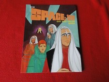 Vintage Science Fiction Coloring Book/Magazine Space: 1999 Saalfield P72