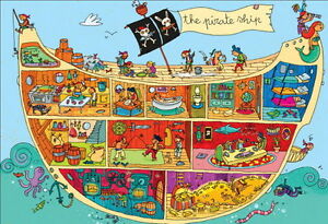24 Pieces Maxi Puzzle, The Pirate Ship, Ravensburger 05265