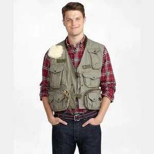 NWT C.C. Filson Camel Tan Fly Fishing Guide Vest XL - Picture 1 of 15