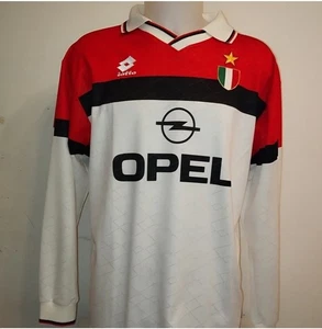 Milan Massaro 94-95 Match Worn Shirt Jersey Camiseta Serie A Indossata - Foto 1 di 5