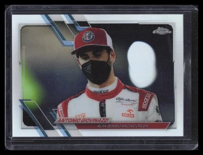 2021 Topps Chrome Formula 1 #53 Antonio Giovinazzi Refractor - Image 1 of 2