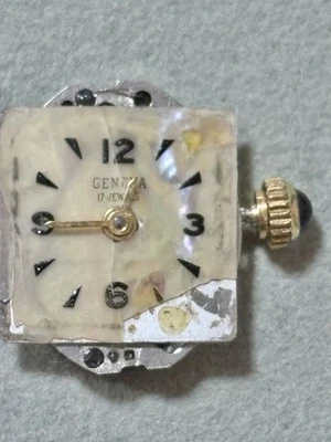 Geneva 17 Jewels Quartz Movement Parts Only  - Image 1 of 2