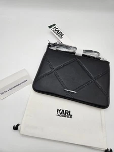 Karl Lagerfeld Pouche Tasche Handtasche NEU schwarz - Bild 1 von 2