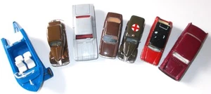 N° 7 MODELLINI PER RICAMBI POLITOYS PLASTICA 1/41, BRUMM E SOLIDO METALLO 1/43 - Foto 1 di 5