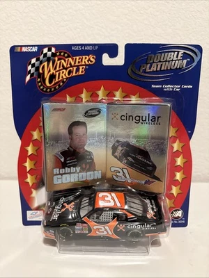 2002 年 Winner's Circle NASCAR 双白金收藏卡 #31 汽车 Robby Gordon — 第 1/2 张图片