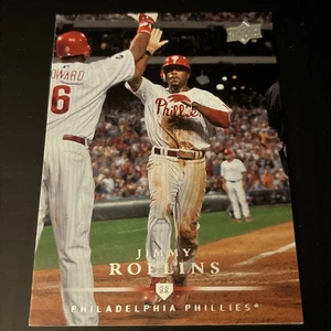 2008 Upper Deck Baseball card Jimmy Rollins 605 - Picture 1 of 2