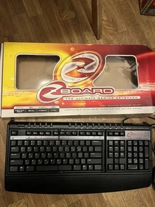 Zboard The Ultimate Gaming Keyboard ZBD101 USB Keyboard parts only incomplete - Afbeelding 1 van 7