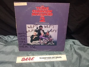 Rare Find The Texas Chainsaw Massacre Part 2 Soundtrack Vinyl Record - Imagen 1 de 10