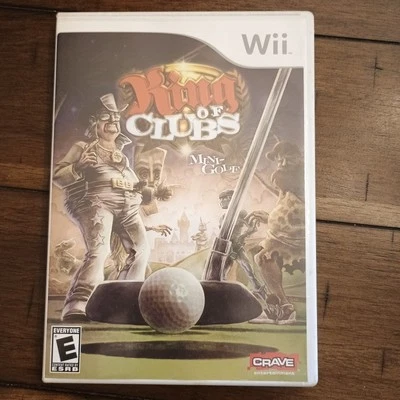 Videojuego de mini golf King of Clubs 2008 (Nintendo Wii) PROBADO Foto 1 de 4