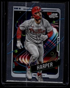 2024 Topps Chrome Cosmic #164 Bryce Harper - Foto 1 di 2