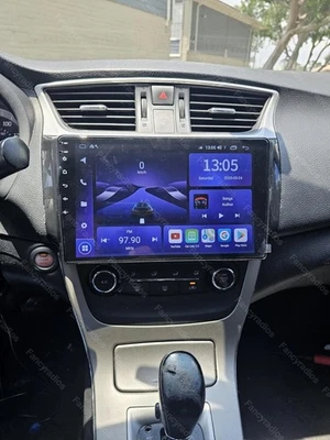 For 2013-2019 Nissan Sentra Sylphy Android 15 Carplay Car Stereo Radio GPS WIFI - Image 1 of 4