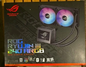 ASUS ROG Ryujin III 240 ARGB all-in-one liquid CPU cooler with 240mm radiator - Photo 1/5
