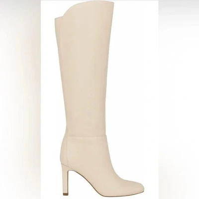 Botas de tacón de aguja hasta la rodilla de gamuza negras Nine West Sancha para mujer talla 9,5 - Nuevas en caja Foto 1 de 4