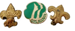 Menge 3 Vintage Pfadfinder und Pfadfinder Pins - Bild 1 von 2