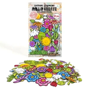 AALL AND CREATE - EPHEMERA - #90 EARTH & SKY, 110 PIECES, Flowers - Picture 1 of 2