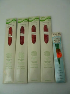 Vintage Talon Zippers Lot Of 5 Assorted Colors & Sizes Metal Teeth medium weight - Picture 1 of 5