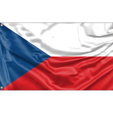 Flag of Czech Republic, Unique Design, 3x5 Ft / 90x150 cm size, EU Made