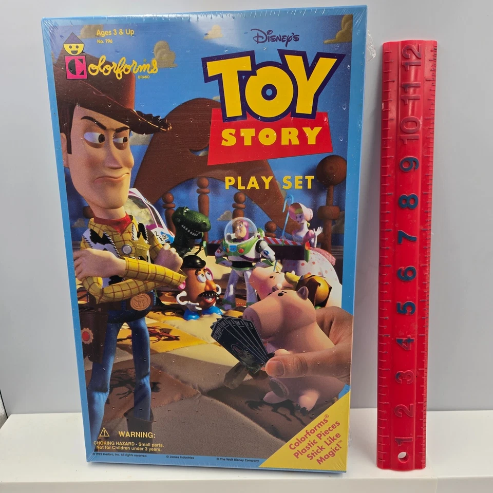 Juego Disney Toy Story Colorforms Vintage 1995 Hasbro COMO NUEVO EN CAJA Foto 1 de 1