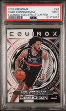 Cade Cunningham - '22/'23 Obsidian - Equinox No. 24 - Red #4 of 5 - PSA 9