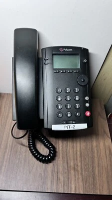 Teléfono multimedia Polycom VVX 101 de escritorio montable en pared IP SIP POE Foto 1 de 4