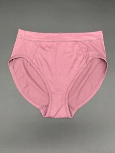 Vintage Bali Womens Nylon Spandex High-Cut Briefs Dusty Rose - Picture 1 of 10