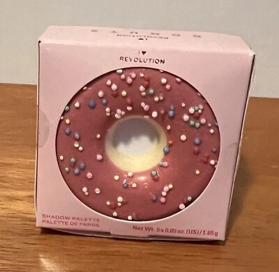 l Heart Revolution DONUT RASBERRY ICING Eyeshadow Palette Rasberry Scented - Image 1 of 4
