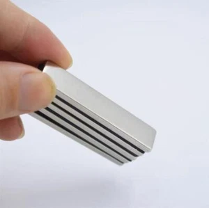 1-50pcs 60x10x3mm Spuer Strong Magnetic Rare Earth Neodymium Block Magnets N50 - Picture 1 of 6