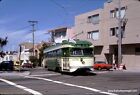 SF San Francisco Muni PCC Streetcar #1006 1984 35mm Original Kodachrome Slide