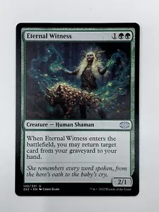 Eternal Witness - Double Masters 2022 - Near Mint - MTG - Picture 1 of 2