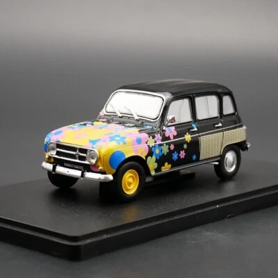 ixo 1:43 Renault 4 BI-FACE Diecast Car Model Metal Toy Vehicle - Image 1 of 4