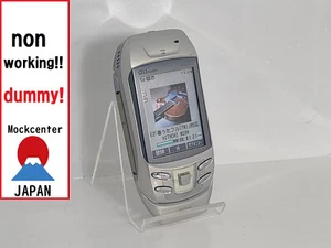 【Factice!】Téléphone portable excentrique du Japon W22H Argent HITACHI téléphone portable qui ne fonctionne pas - Photo 1 sur 4