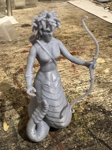 3.75” Custom Resin 3D Bootleg Mashup Clash Of The Titans Medusa Gorgon Cover