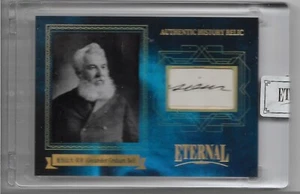 Alexander Graham Bell Inventor 11/75 2024 Eternal Cut Celebrities Document COA - Bild 1 von 3