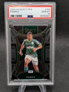 2023-24 Panini Select Fifa - Endrick #158 Palmeiras RC Rookie PSA 10 - Bild 1 von 1