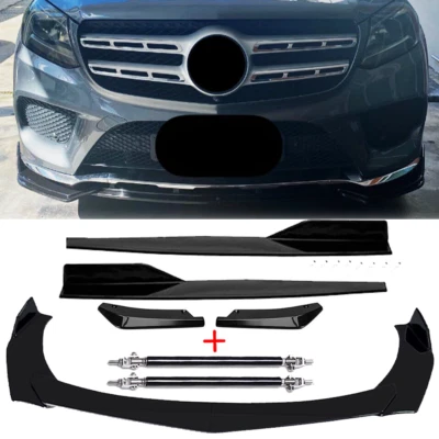 Front Rear Bumper Lip Spoiler Splitter Side Skirt For Mercedes-Benz GLS450 GL - Image 1 of 4