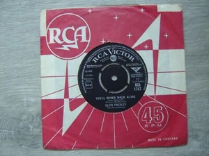 Elvis You'll never walk alone / we call on him UK single - Picture 1 of 7