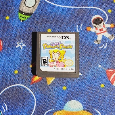 Картридж Super Princess Peach (Nintendo DS, 2006 г.) ТОЛЬКО протестирован + работает - Изображение 1 из 2