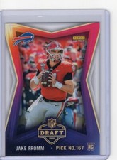 JAKE FROMM 2020 Panini Instant NFL Draft Night Football Card # 6 BUFFALO BILLS