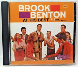 Brook Benton At His Best!!!! Plus Bonus Tracks (CD, Rare OOP) Early R&B - Picture 1 of 4