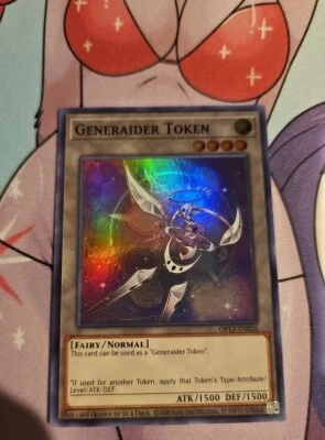 Yugioh - Generaider Token OP13-EN026 Super Rare OTS 13 NM - Image 1 of 2