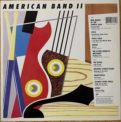 EDGAR WINTER GROUP/GRIN/BYRDS/DAN HICKS American Band II 1981 EPIC RECORDS NM - Image 1 of 2