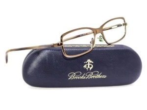 Brooks Brothers Eyeglasses BB 450-S 1161/74 Bronze Rectangular Frame 55[]17 135 - Picture 1 of 9