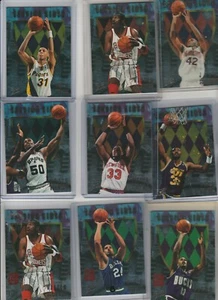 90'S INSERTS LOT (9) 1995-96 FLEER ULTRA SCORING KINGS STACKHOUSE RC REGGIE DROB - Picture 1 of 5